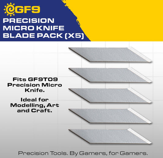 HOBBY TOOLS: PRECISION MICRO KNIFE BLADE PACK 5CT