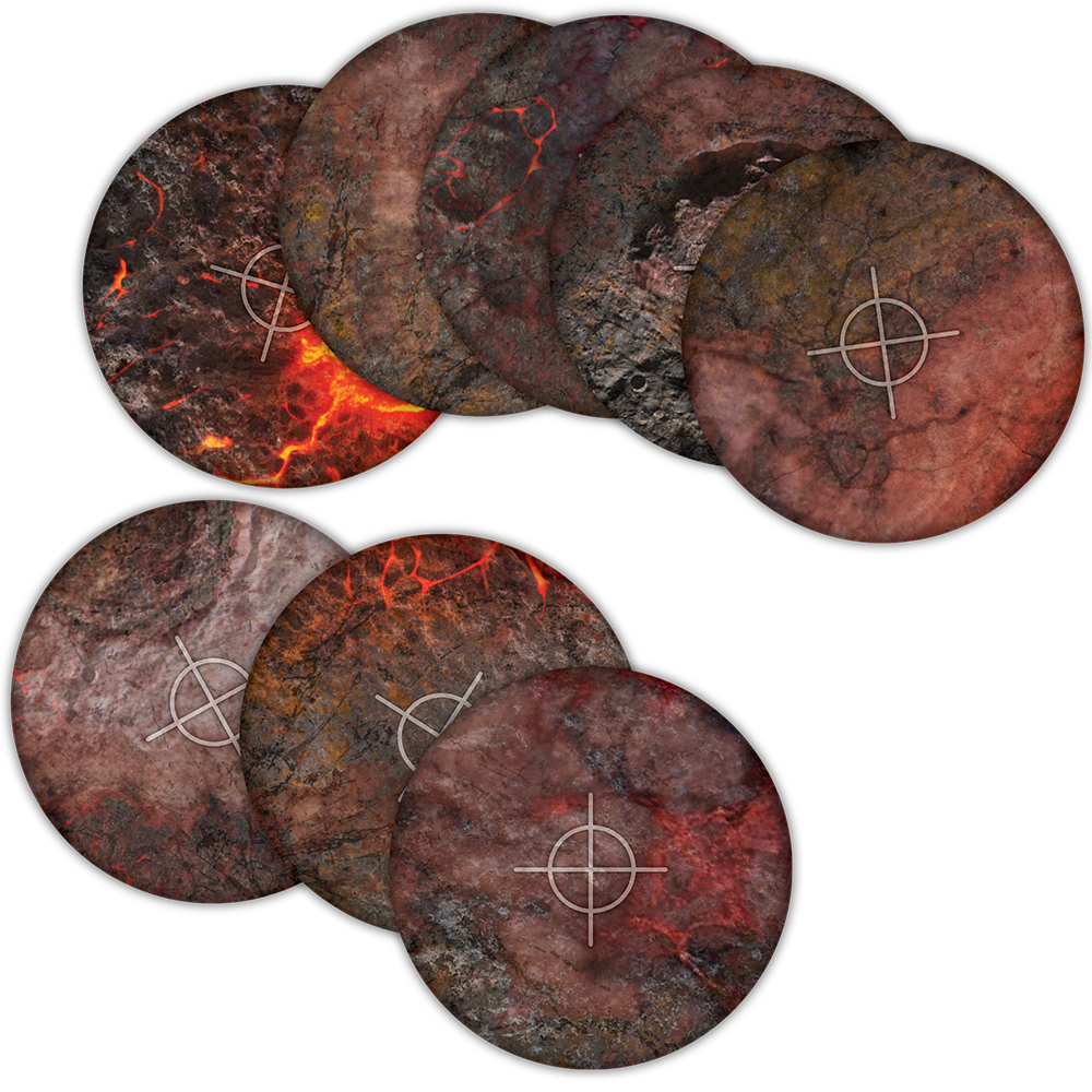 TERRAIN CRATE - HELLSCAPE OBJECTIVE TEMPLATES