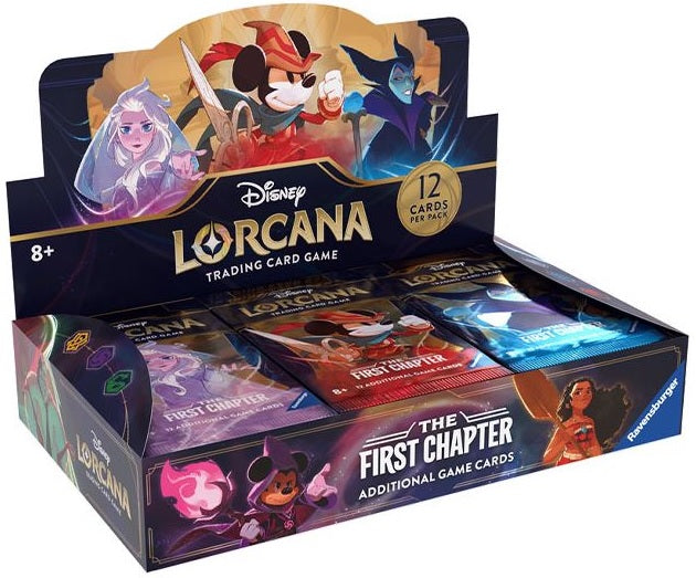 DISNEY LORCANA First Chapter BOOSTER PACKS