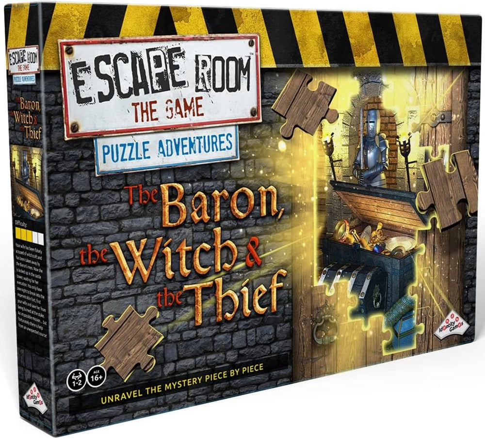 ESCAPE ROOM PUZZLE THE BARON, THE WITCH & THE THIEF