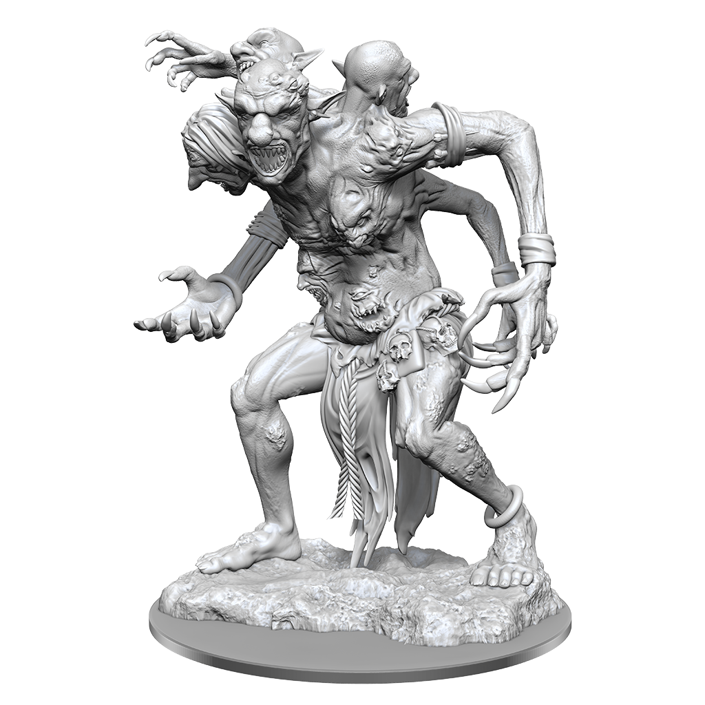DND UNPAINTED MINIS WV14 DIRE TROLL
