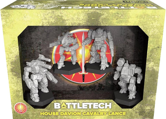 BATTLETECH HOUSE DAVION CAVALRY LANCE