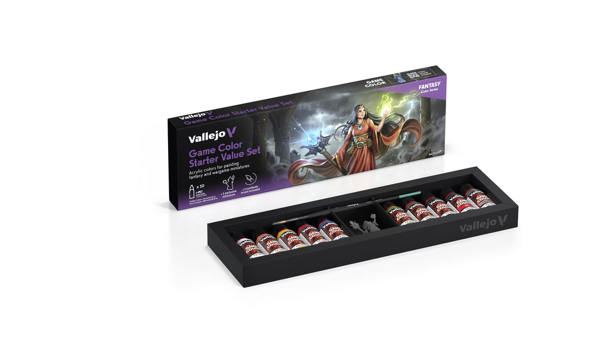 VALLEJO: GAME COLOR STARTER VALUE SET