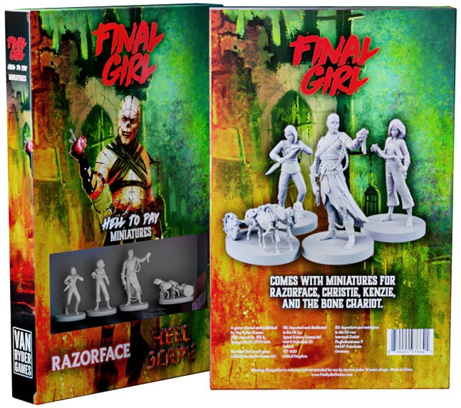 FINAL GIRL HELL TO PAY MINIATURES