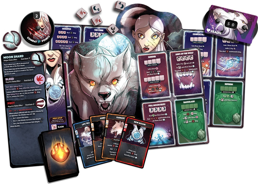 DICE THRONE HERO PACK - PALE LADY