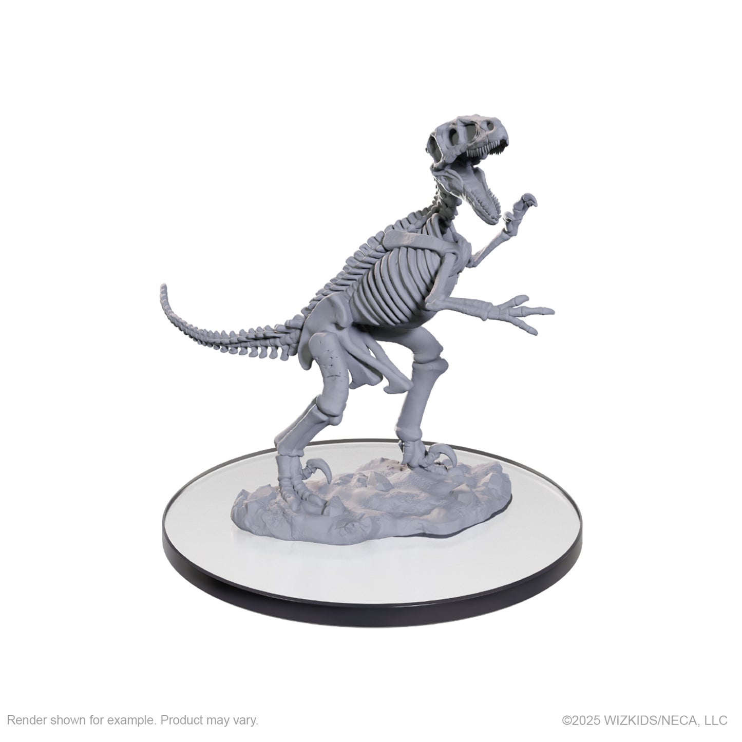 WIZKIDS UNPAINTED MINIS WV26 SKELETAL RAPTOR