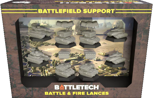 BATTLETECH BATTLEFIELD SUPPORT BATTLE & FIRE LANCES FORCEPACK