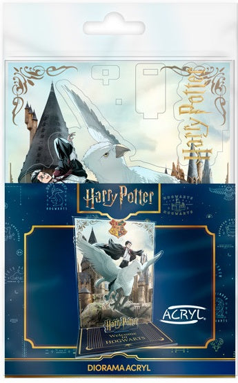 HARRY POTTER ACRYL DIORAMA HARRY & BUCK IN HOGWARTS