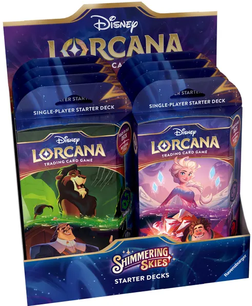DISNEY LORCANA SHIMMERING SKIES STARTER