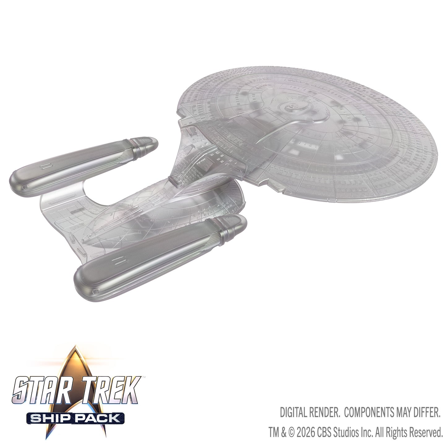 STAR TREK SHIP PACK: U.S.S. ENTERPRISE 60TH ANNIVERSARY EDITION