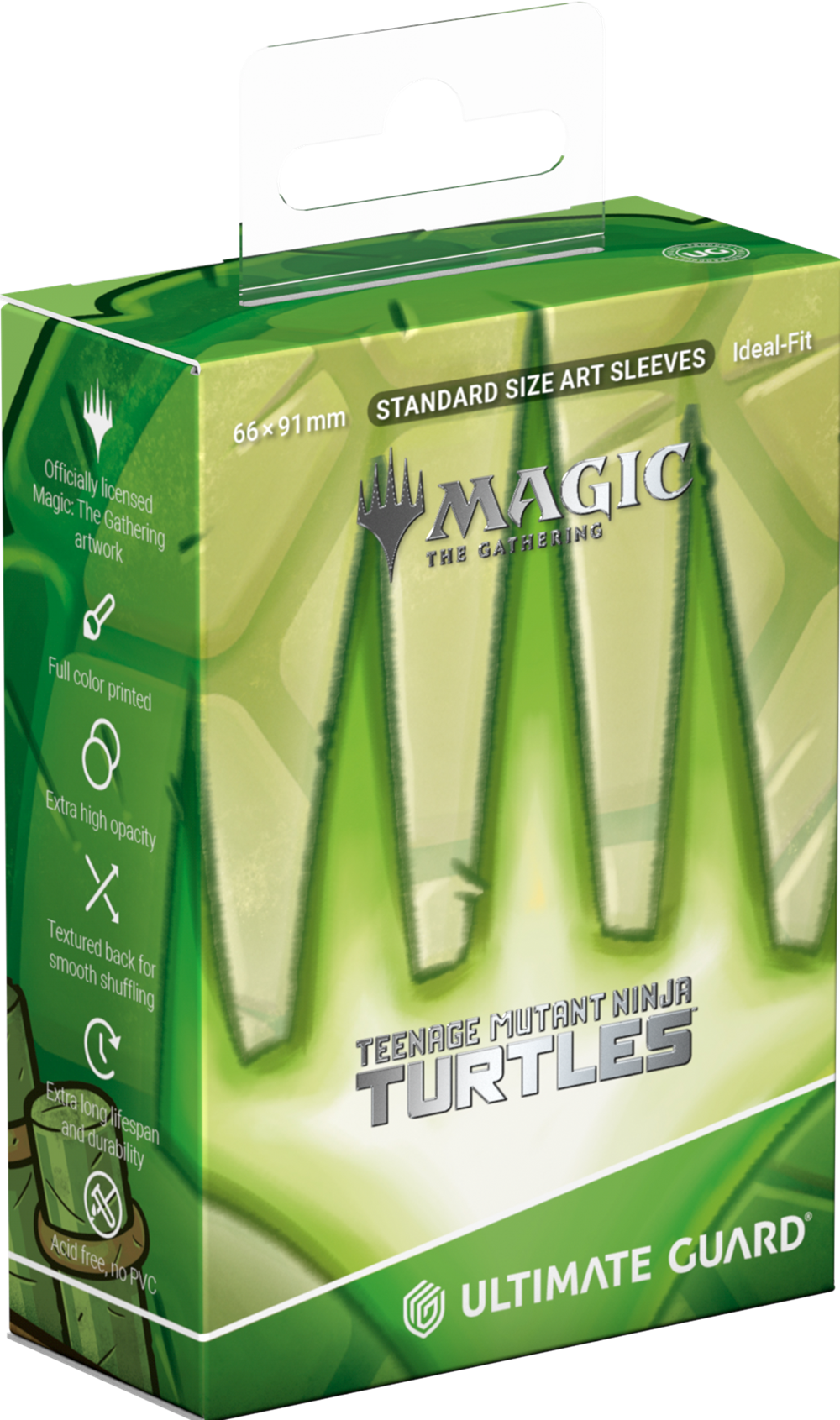 UG ART SLEEVES MTG TEENAGE MUTANT NINJA TURTLES - TURTLE PLANESWALKER SYMBO