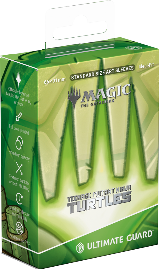 UG ART SLEEVES MTG TEENAGE MUTANT NINJA TURTLES - TURTLE PLANESWALKER SYMBO