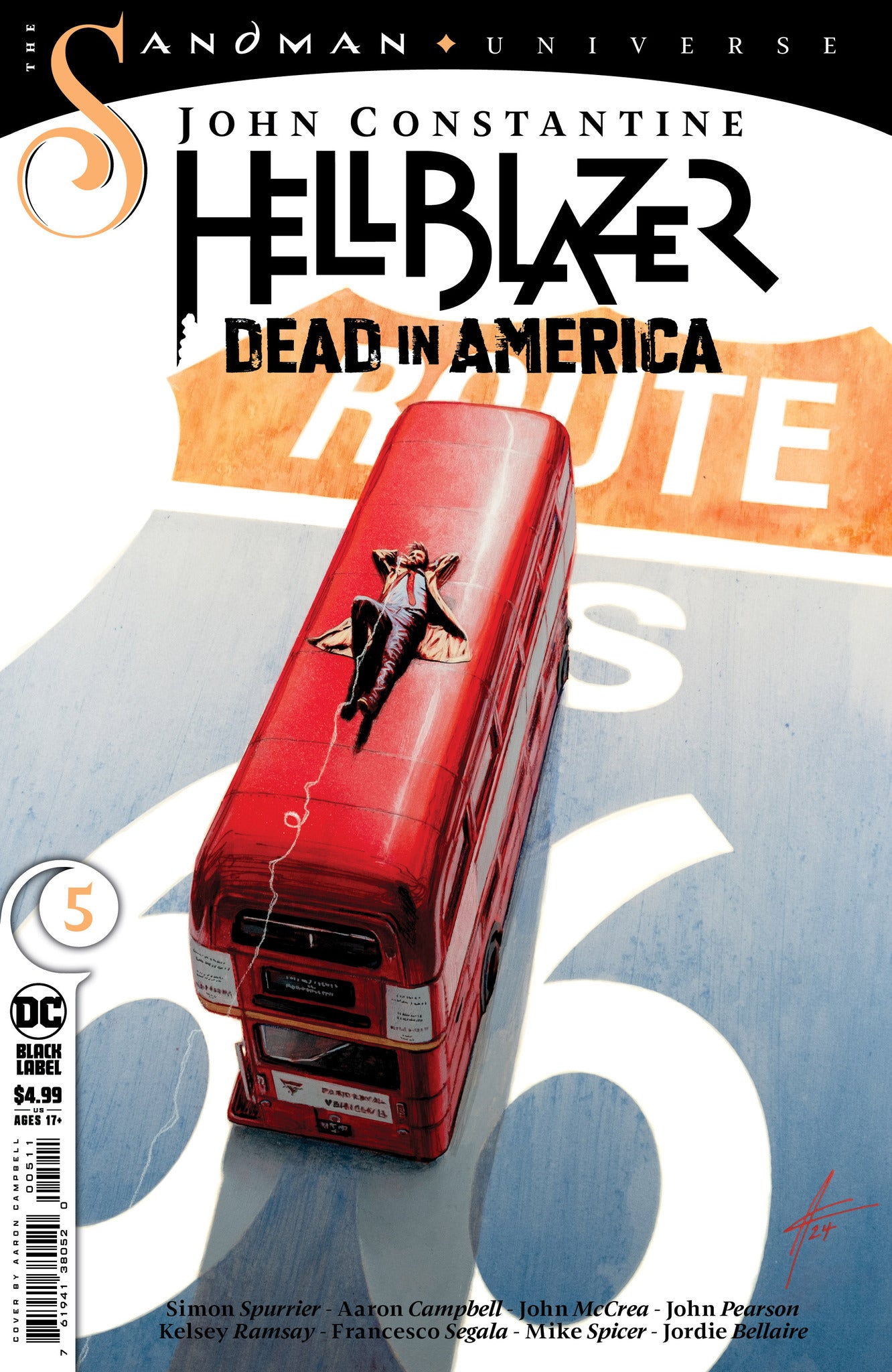 HELLBLAZER: DEAD IN AMERICA