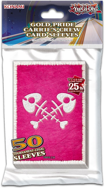 YGO GOLD PRIDE CARRIE'S CREW CARD SLEEVES
