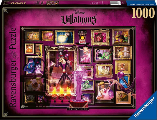 DISNEY VILLAINOUS: DR. FACILIER 1000PC PUZZLE