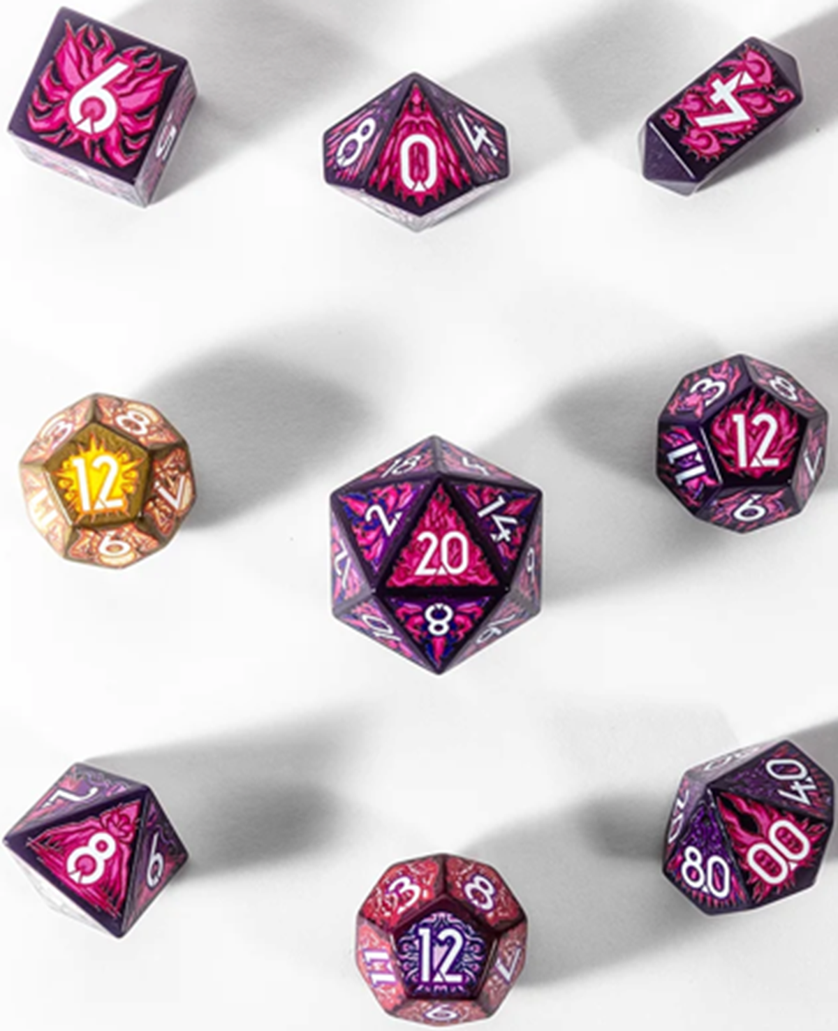 DAGGERHEART HOPE & FEAR 9-DIE RPG SET WARLOCK