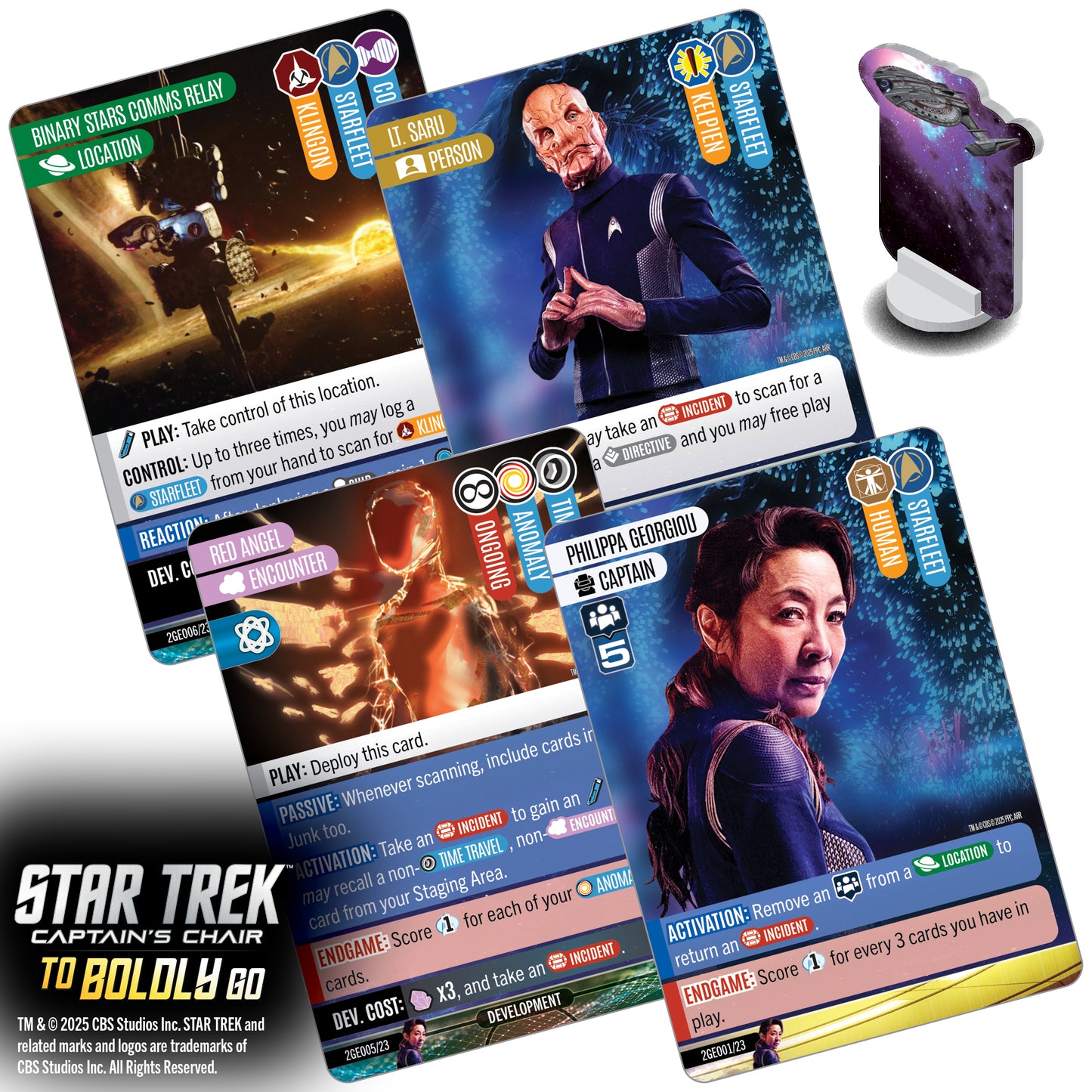 STAR TREK: CAPTAIN'S CHAIR - TO BOLDLY GO