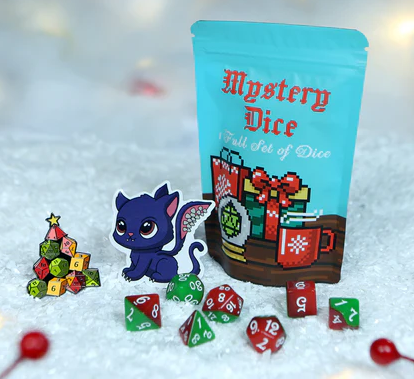 HOLIDAY MYSTERY DICE SET