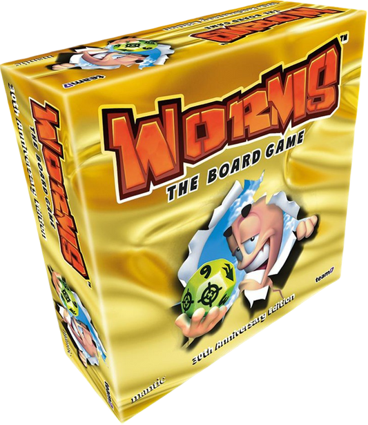 WORMS THE BOARD GAME 30TH ANNIVERSARY EDITION