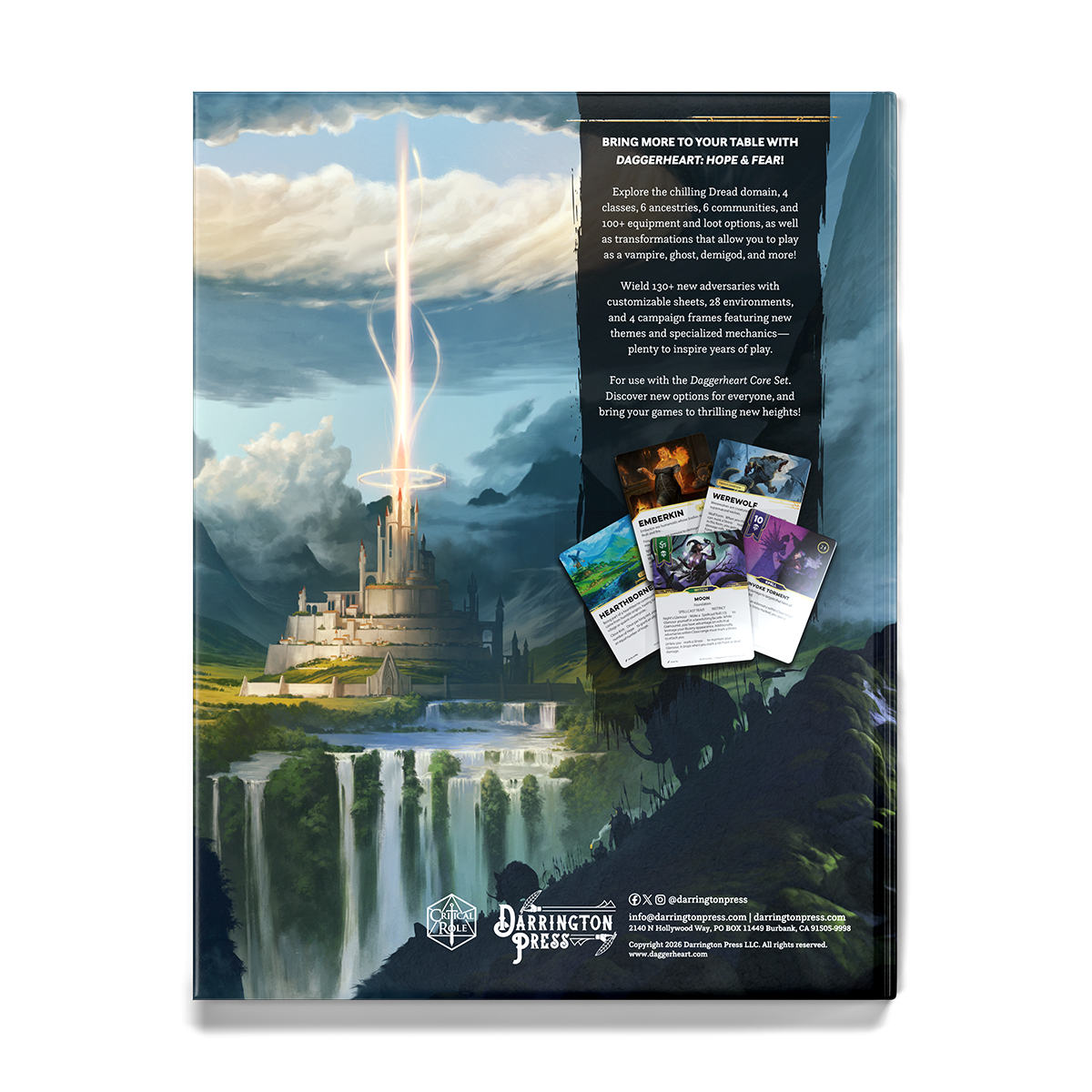 DAGGERHEART: HOPE AND FEAR HC
