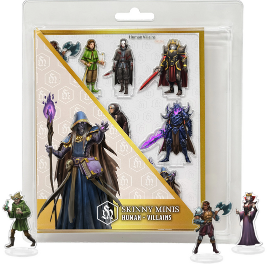 SKINNY MINIS HUMAN VILLAINS