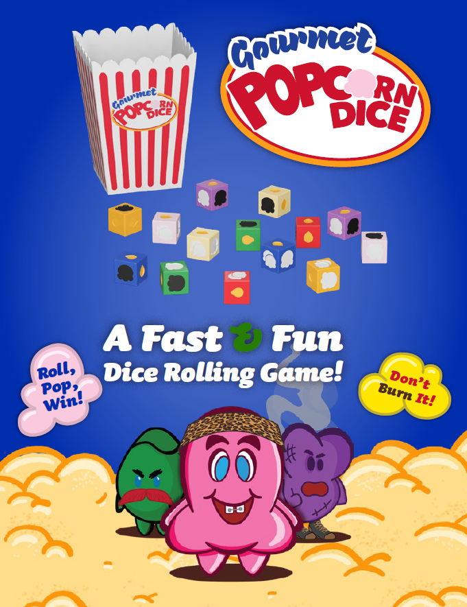 GOURMET POPCORN DICE