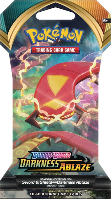 SLEEVED POKEMON SWSH3 DARKNESS ABLAZE PACK