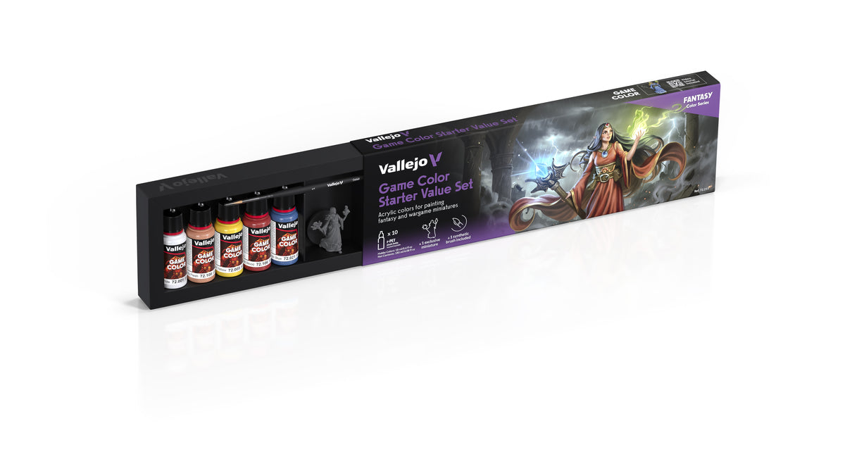 VALLEJO: GAME COLOR STARTER VALUE SET