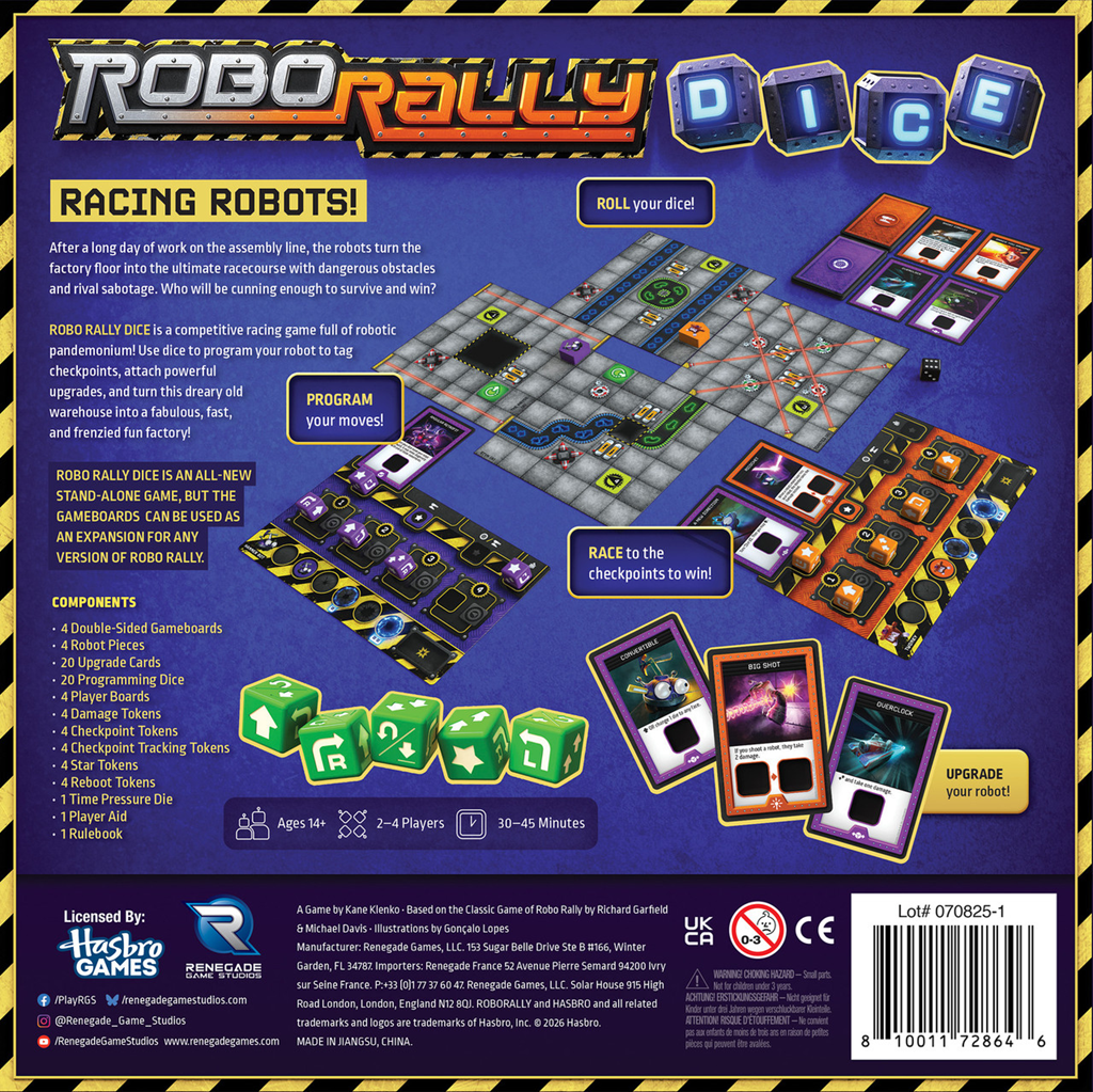 ROBO RALLY DICE