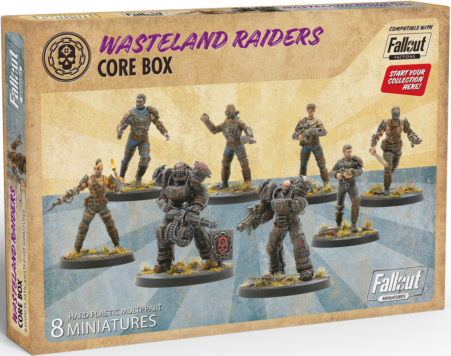 FALLOUT: MINIATURES - WASTELAND RAIDERS CORE BOX