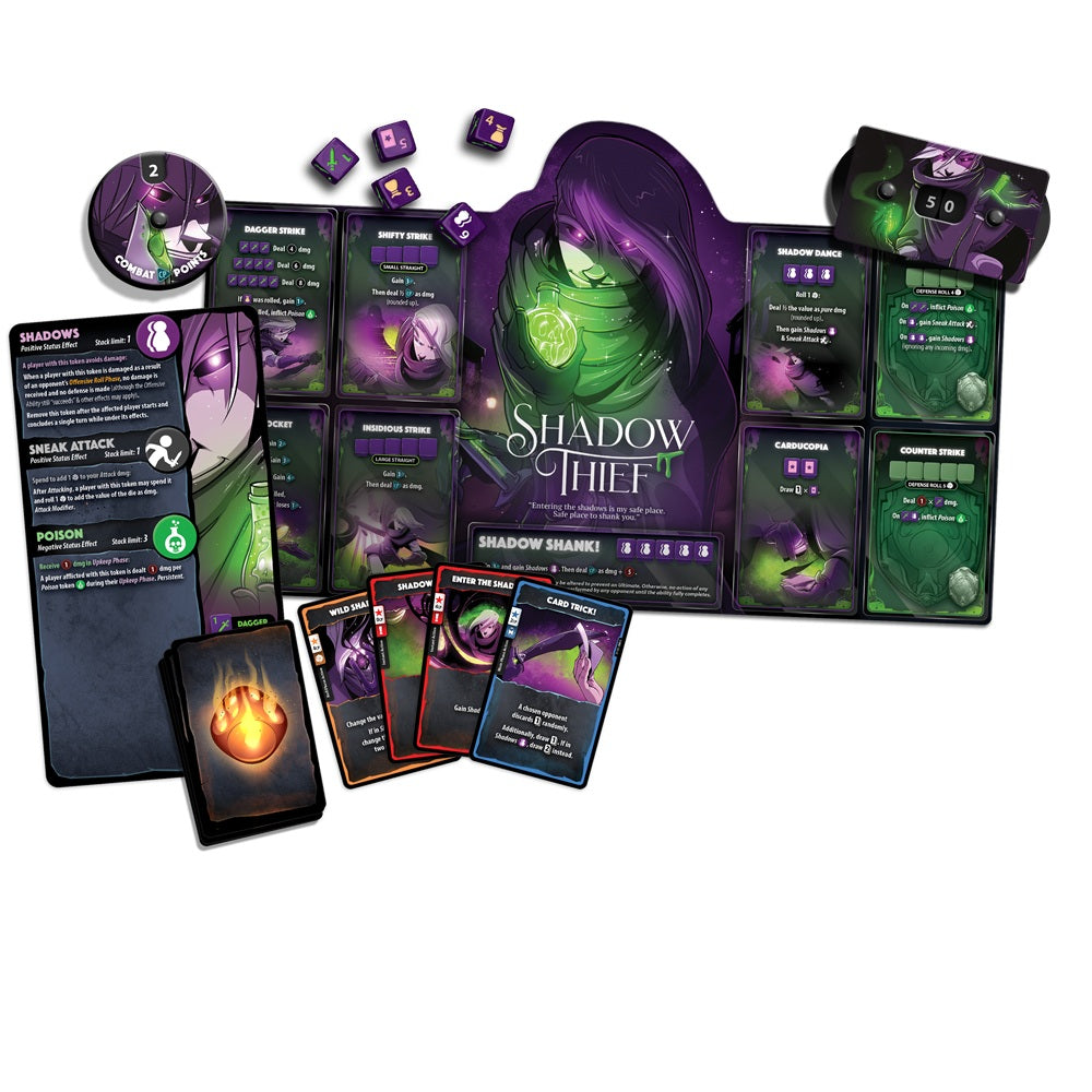 DICE THRONE HERO PACK - SHADOW THIEF