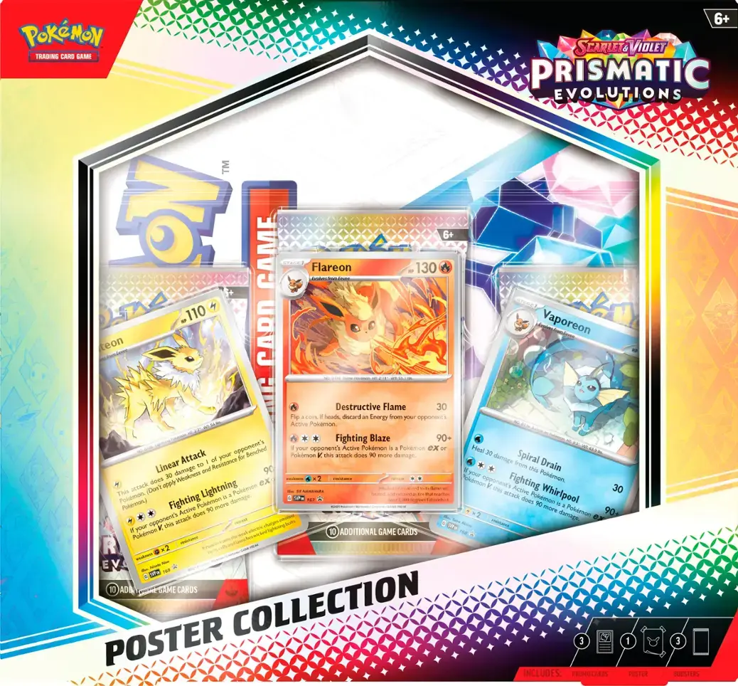 POKEMON SV8.5 PRISMATIC EVOLUTIONS POSTER COLLECTION