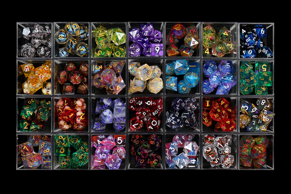 SHARP EDGE RESIN MYSTERY DICE
