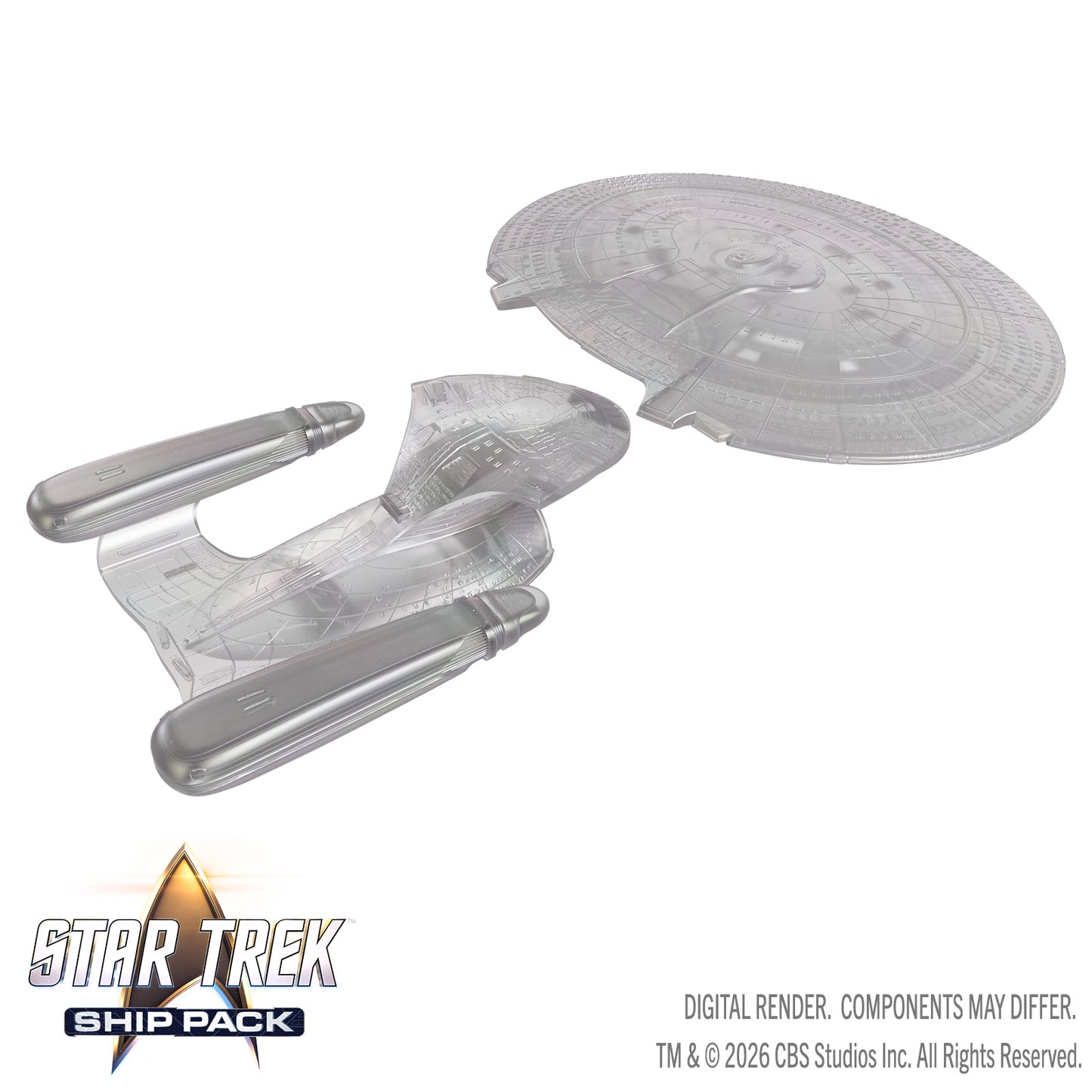 STAR TREK SHIP PACK: U.S.S. ENTERPRISE 60TH ANNIVERSARY EDITION