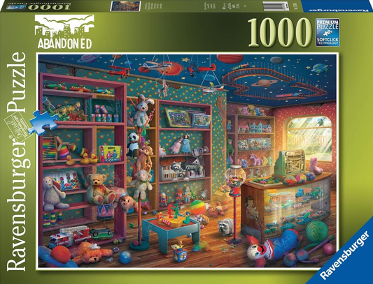 ABANDONED SERIES: TATTERED TOY STORE 1000PC PUZZLE