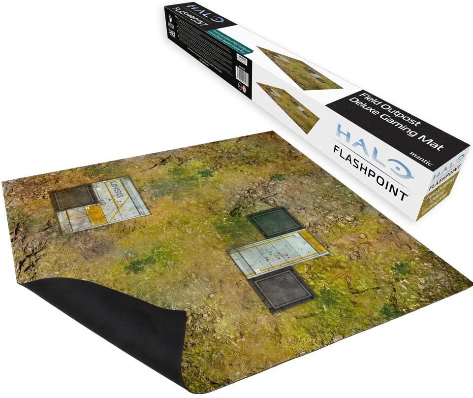 HALO: FLASHPOINT FIELD OUTPOST DELUXE GAMING MAT