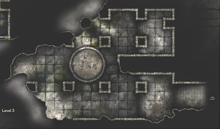BEADLE & GRIMM'S DND DUNGEON MASTER'S GUIDE PREMIUM MAP