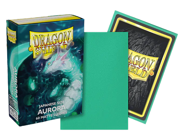 DRAGON SHIELD SLEEVES JAPANESE MATTE AURORA 60CT