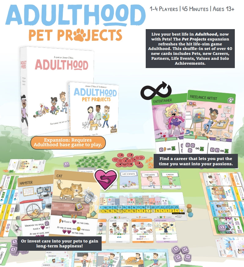 ADULTHOOD: PET PROJECTS