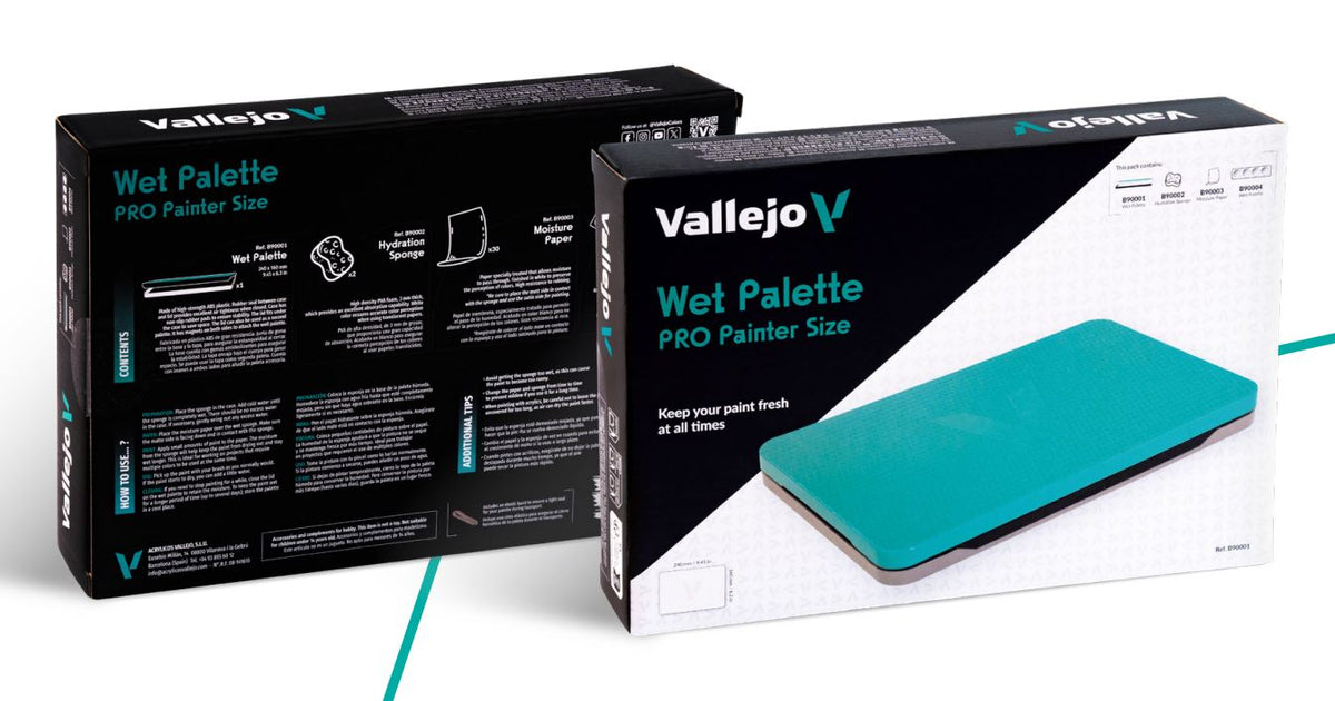 VALLEJO: WET PALETTE SET