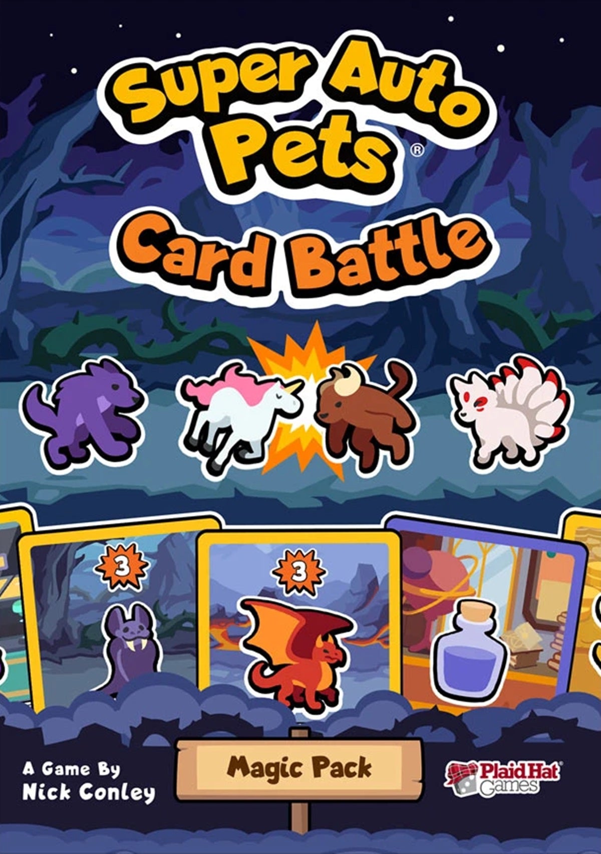 SUPER AUTO PETS CARD BATTLE MAGIC PACK