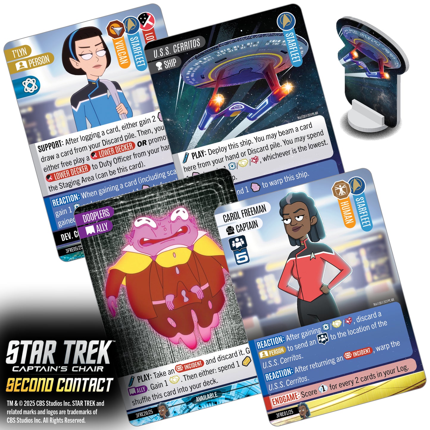 STAR TREK: CAPTAIN'S CHAIR - SECOND CONTACT
