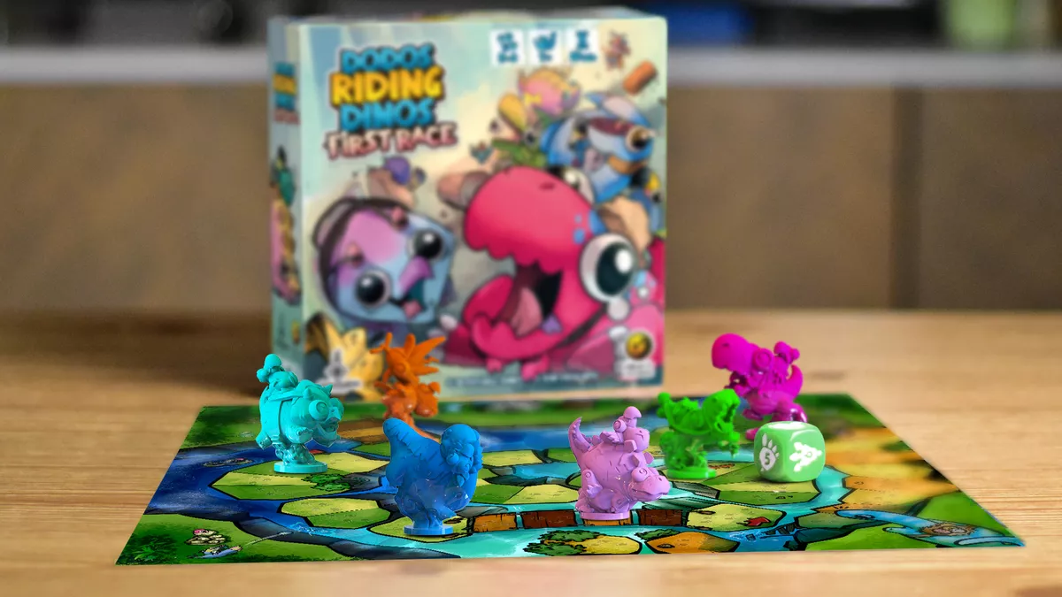 DODOS RIDING DINOS FIRST RACE