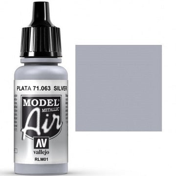 VALLEJO: MODEL AIR SILVER RLM01 (17ML)
