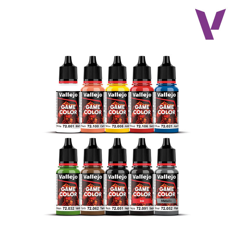 VALLEJO: GAME COLOR STARTER VALUE SET