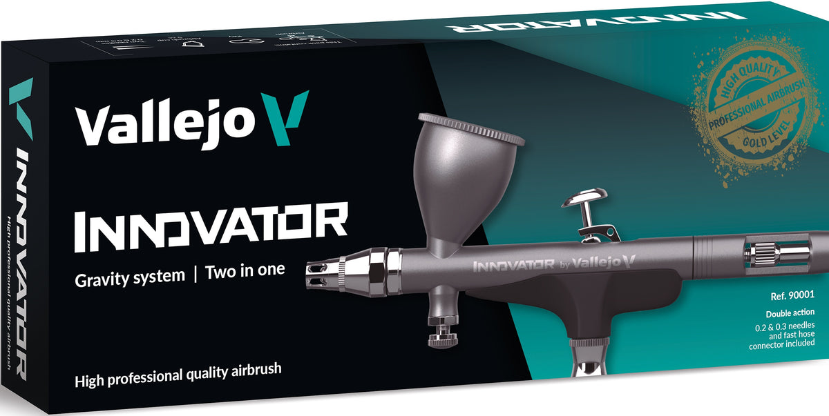 VALLEJO: INNOVATOR 2 IN 1 PRECISION AIRBRUSH