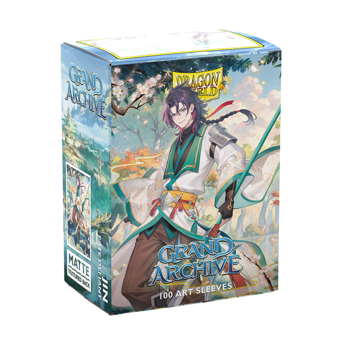 DRAGON SHIELD SLEEVES GRAND ARCHIVE JIN, FATE DEFIANT 100CT