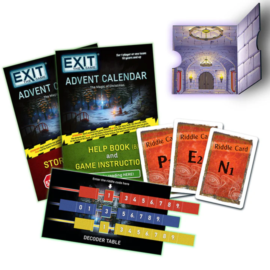 EXIT: ADVENT CALENDAR THE MAGIC OF CHRISTMAS