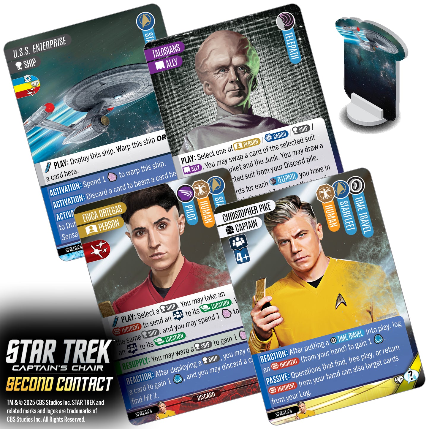STAR TREK: CAPTAIN'S CHAIR - SECOND CONTACT