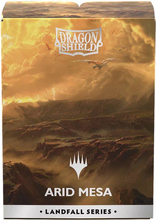 DRAGON SHIELD MAGIC THE GATHERING LANDFALL SERIES ARID MESA